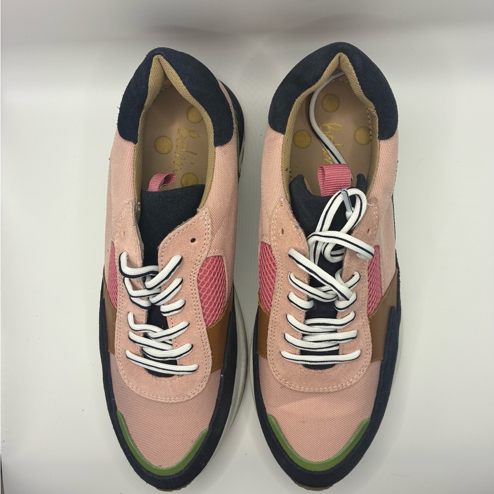 Boden Women’s “Milkshake” Colourblock Sneakers - Picture 3 of 4